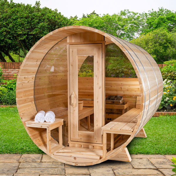 Serenity Barrel Sauna
