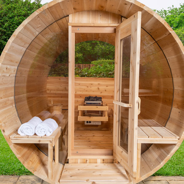 Serenity Barrel Sauna