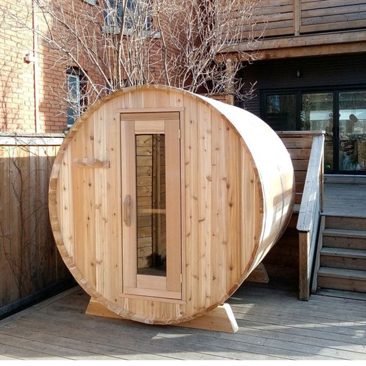 7'x6' Barrel Sauna