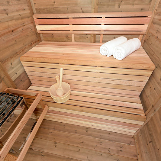 CU552 Outdoor Pure Cube Sauna