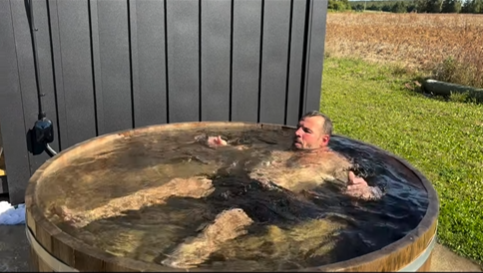 Aaron Downey's Gladiator "OG" Cold Plunge Tub