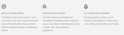 Henki H2 Woodburning Stove